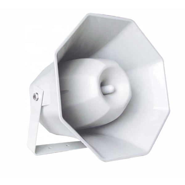 H80 IP65 80W Waterproof Horn Speaker 6 Inch Woofer 1 Inch Tweeter ABS Horn Tweeter