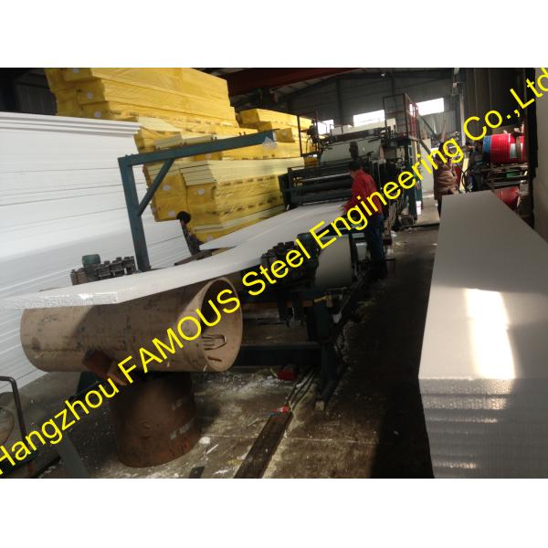 Панели сандвича EPS изолированные толем облегченные с 970mm