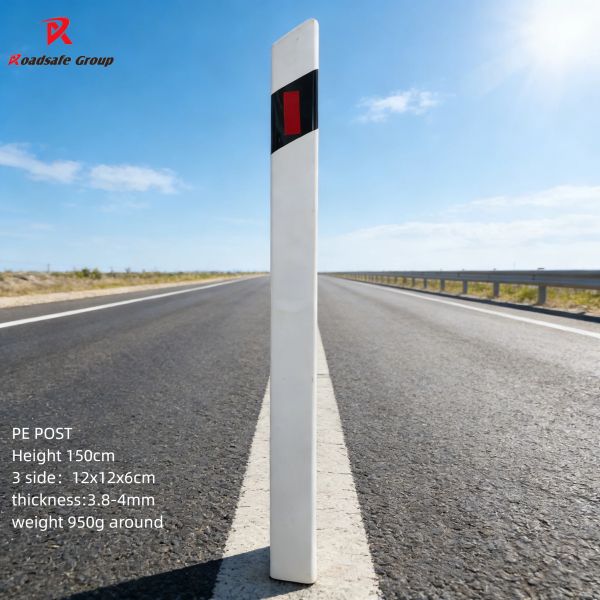 Corrosion Resistant Traffic Sign Post with Durable Material and Easy Installation for Road Sign Support