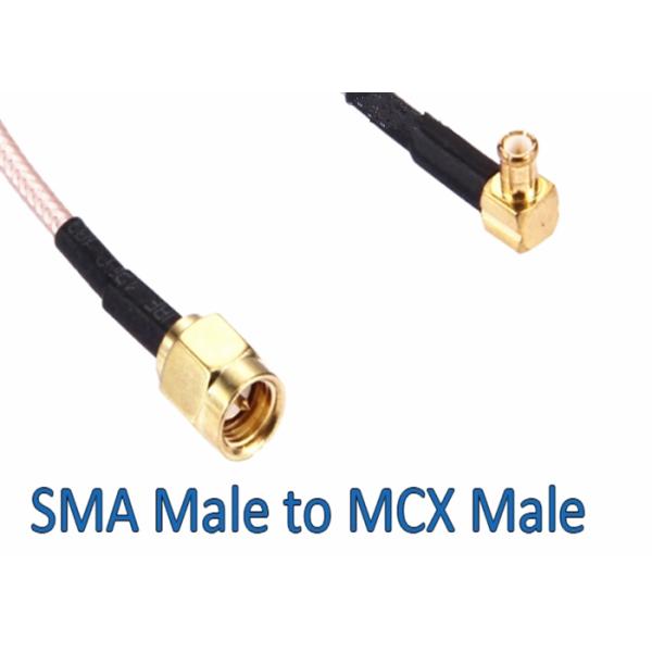 glod plated smc female to smb female connector RG316 rf coaxial extension cable