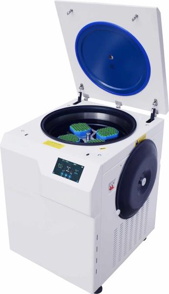 4×1000ml Floor Mounted Laboratory Centrifuge 6000rpm Low Speed Swing Rotor Included