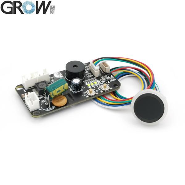 GROW KS220-L+R558-S DC30-75V Fingerprint Control Board 2 Relays Admin/User Funtion Self-Locking/Jog/Ignition Mode