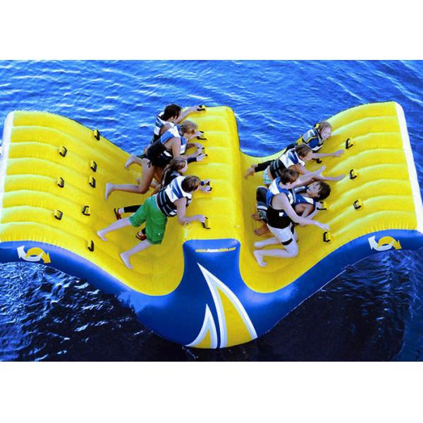 Outdoor Seesaw Rocker Inflatable Pool Toy , Toddler Inflatable Teeter Totter Float
