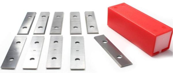 Lâminas mais planas contínuas 12x12x1.5-35° do carboneto de tungstênio do retângulo 100%