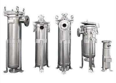 Multifunction Stainless Steel Bag Filter Housing ASME / CE Standards