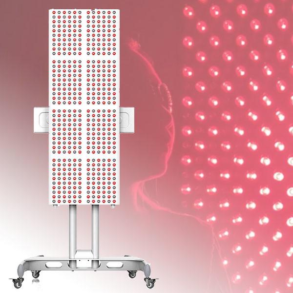 Dispositivos de terapia de luz de 660nm para a pele Dispositivos de tratamento de pele de luz LED de infravermelho de 850nm