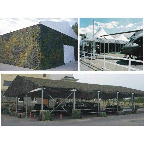 Rainproof Cover Military Surplus Tents Camouflage 12m x 33m For Camping