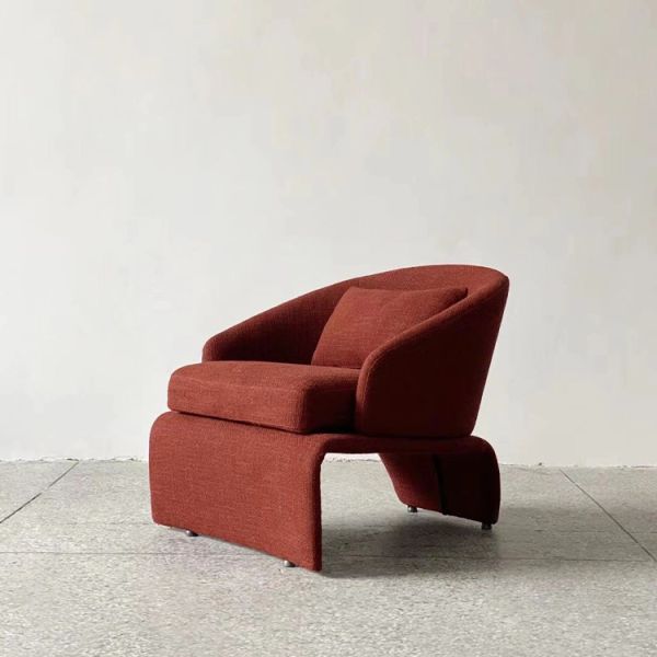 Home Furniture Modern Italian Style Living Room Velvet Accent Chair Lounge Chair Hotel Low Seat