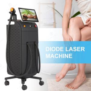 Machine d'épilation au laser à diode permanente de titane 808nm sans douleur de