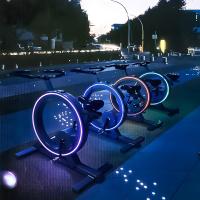 Nouveaux jeux sportifs Vr Ar Vélo dynamique Vélo d'exercice avec projecteur vidéo