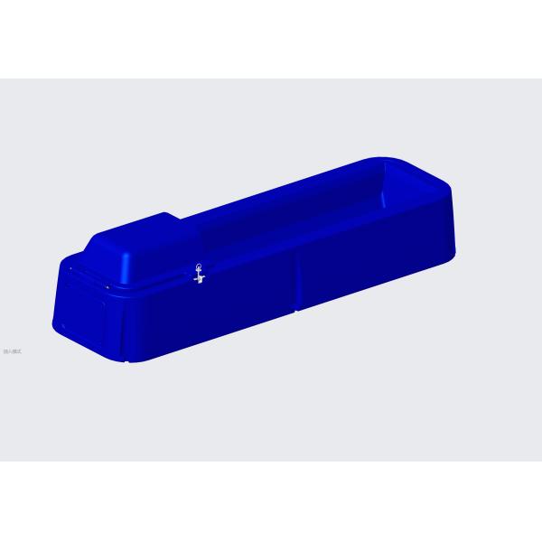 Раскрывая термо- ринв 120L 31Gal воды поголовья LLDPE