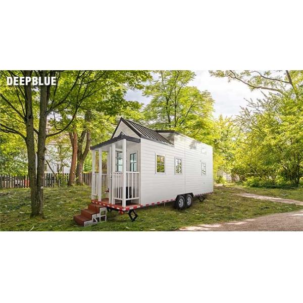 Hot Sale Light Steel Prefabricated Tiny House on Wheels with AU Standard