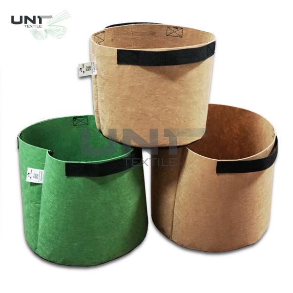 L'usine non-tissée réutilisée de poinçon d'aiguille élèvent des sacs réutilisés pour le jardin