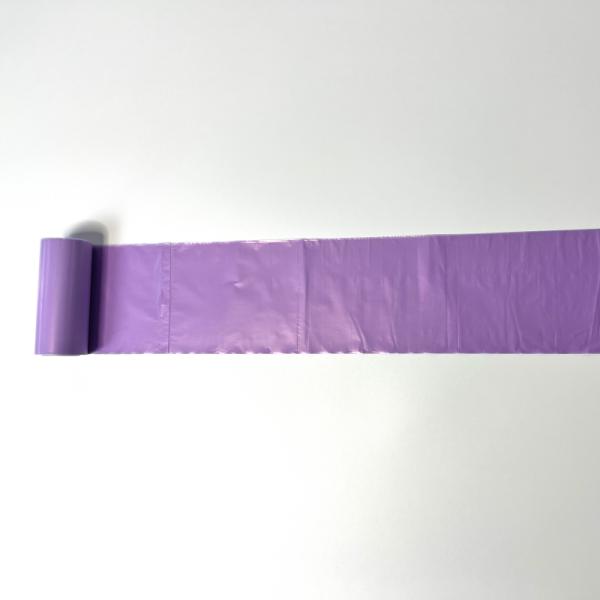 Оффсетное печать поверхности обработки LDPE пластиковый мусорный мешок на ролике для бежевой мусорной корзины