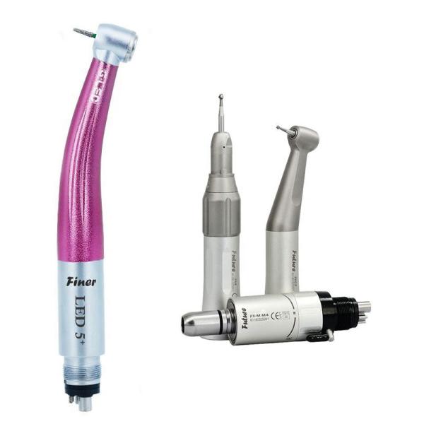 40000rpm Portable Electric Dental Handpiece , Multifunctional Air Motor Handpiece