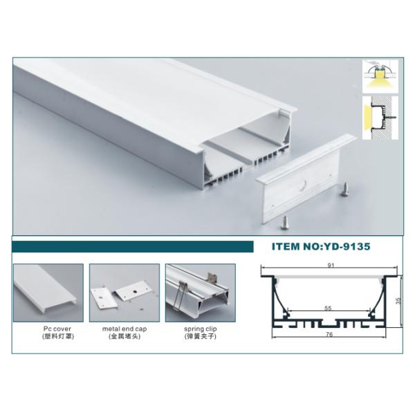 Lamp Light Aluminium Recessed LED Profile Big Embedded 2m 4m Length
