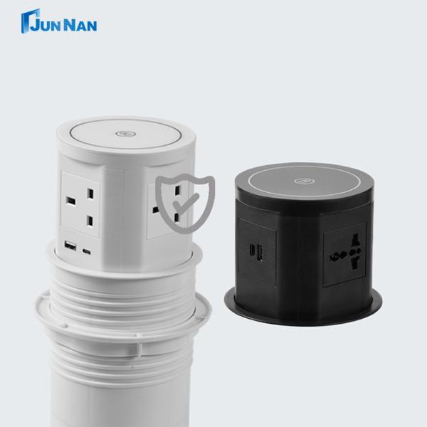 Junnan Multi-function Socket With 114.9mm*168.7mm Completely Closure Size For Kitchen