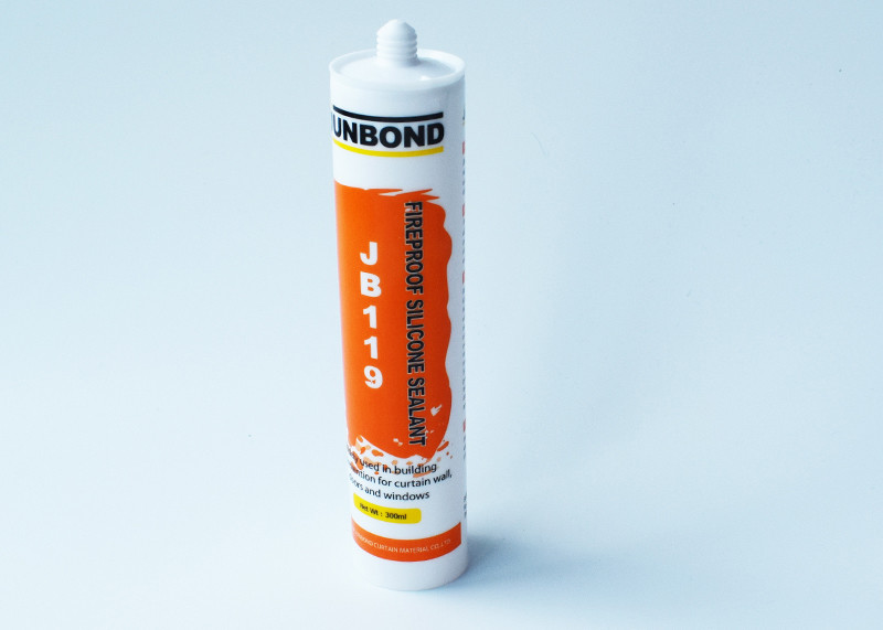 Высокотемпературный Sealant силикона стопа огня для конструкции 300ml