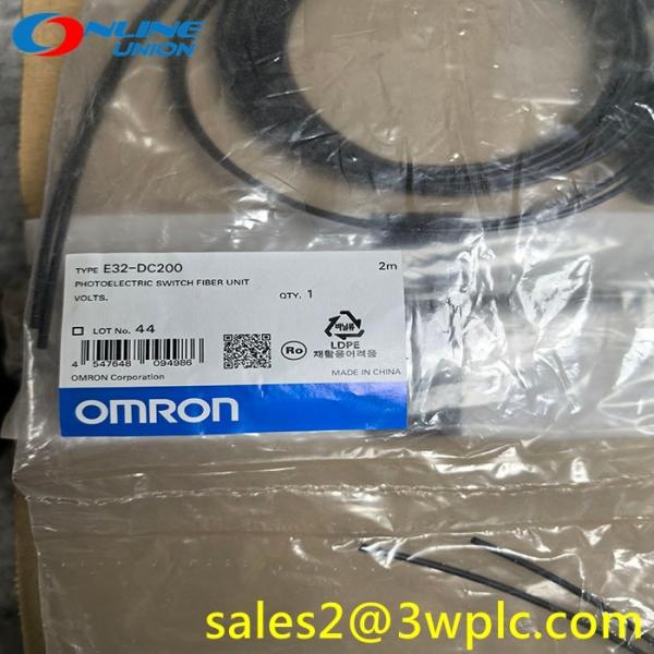 E32-DC200 Capteur à fibre optique OMRON, portée de détection 900mm