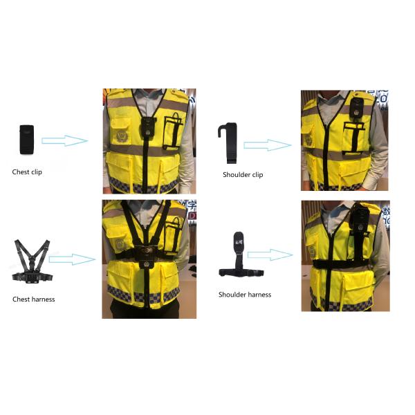 OEM Law Enforcement Body Camera Accessories Harness Body Cam Mount