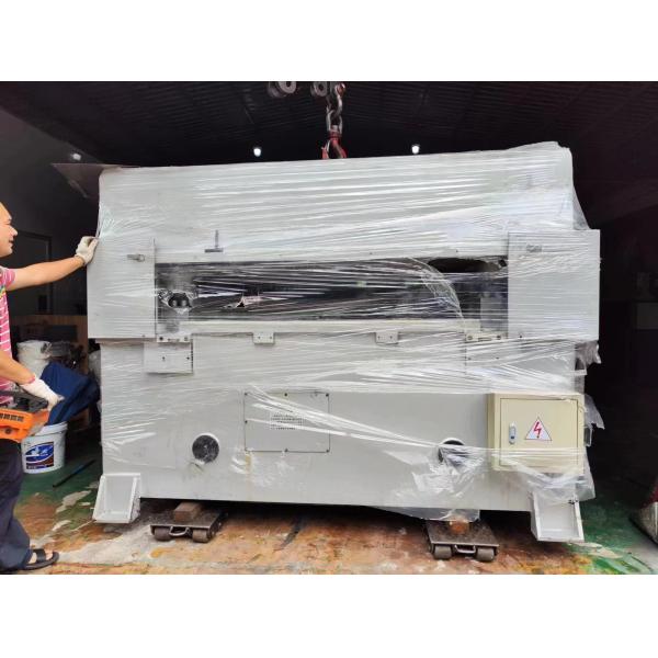 Использованная 150Т белая гидравлическая стальная режущая машина для пластиковой пленки и лазера