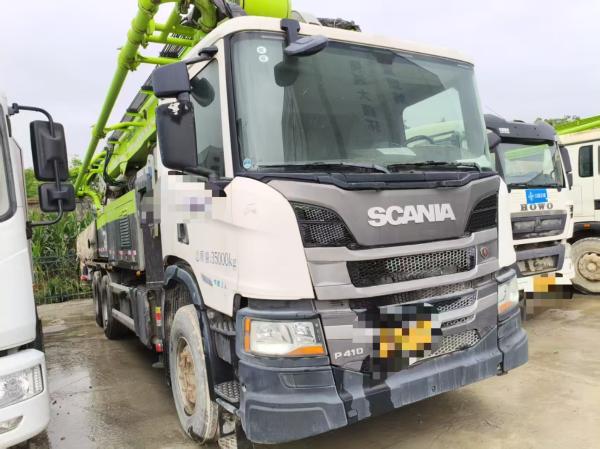 Concrete Pump Truck Used 2022 Zoomlion 52m 52 Meters Pump With Scania Truck