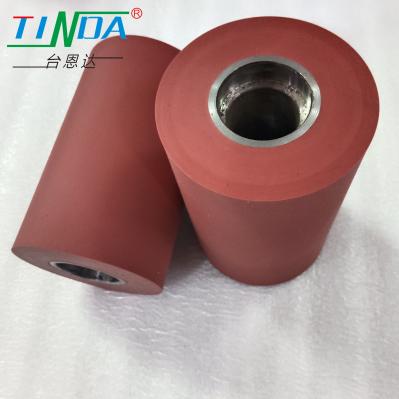 Smooth Silicone Plate Wheel - Up To 350C Custom Hardness OEM Thermal Transfer Solution