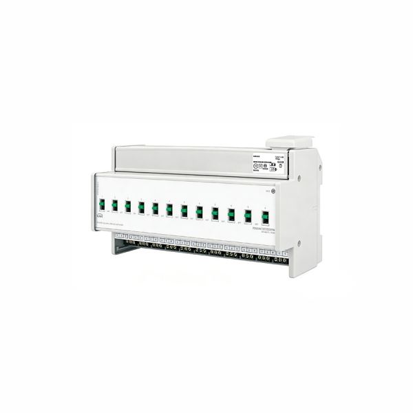 MTN648493 KNX 12-Channel Switch Actuator REG-K 230V 16A with Manual Mode Light Grey