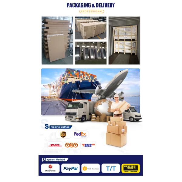 Retractable Aluminum Alloy Doors And Windows Custom Windows with Stainless Steel Screen