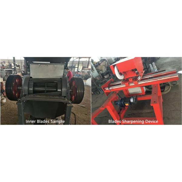 Шредер отбросов производства лезвия 8000KG круглой резинкы роторный