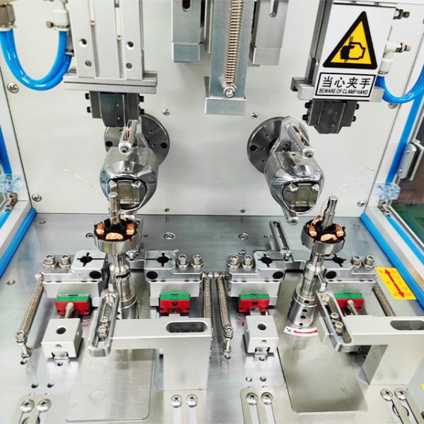 1350mm*600mm*1350mm High Productivity Automatic Bobbin Coil Motor Fan Winding Machine