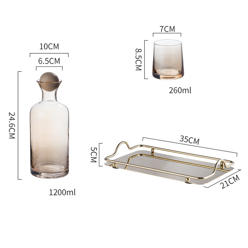 Чайник боросиликатного стекла домочадца крышки 1200ml силикона