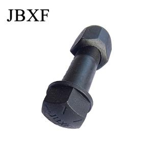 Carbon Steel CAT345 Hex Segment Bolt Black Oxide Finish M12-M30 Size