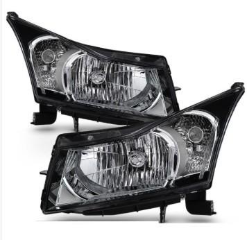 Plastic LED Car Headlights Driver Side Left LH For 12-16 Chevy Cruze