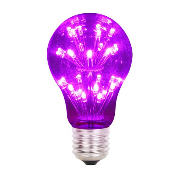 A60 Rgb 180lm G125 Light Bulb Led Vintage Filament Bulb  Ce Rohs Standard