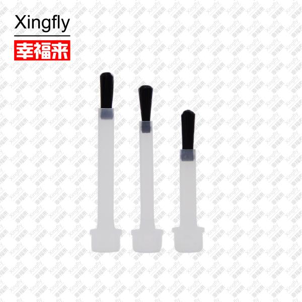 Drop Gelish Replacement Brushes White And Black For Nail Polish