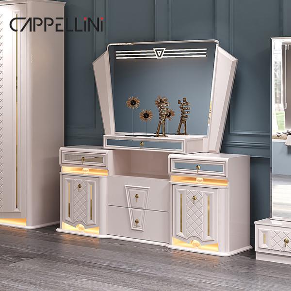 Modern Design Wood Frame Double King Size Luxury Bed Set Home Classic Luxury Wooden Mdf Full Bedroom Sets Furniture