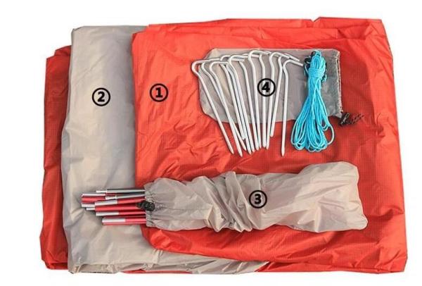 Hiking Camping Tent, Tent Suitable for Outdoor, Hiking, Glamping, Outdoor Products Backpacking Tents,