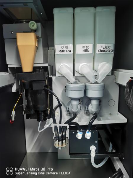 EVOACAS Commercial Coffee Vending Machine 220VAC 2000W Black