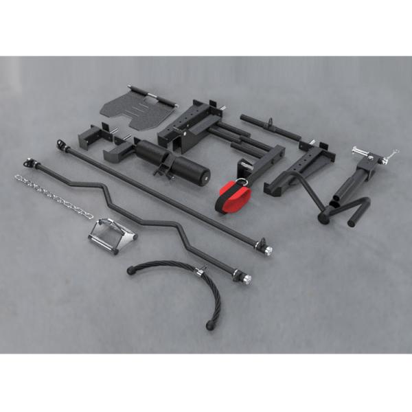 Custom Design Silver Grey Metal All in One Trainer Smith Machine for Home Workouts