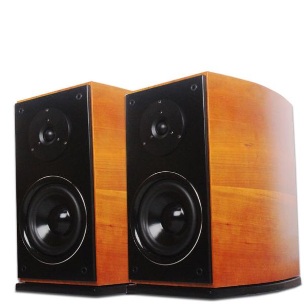1W Distortion Factor Bluetooth Bookshelf Speakers with Battery Power Source
