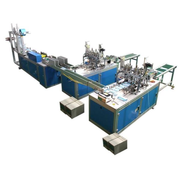 1-4 Layers Earloop Mask Machine Automatic Low Error Rate Weight 1000 - 3000KG