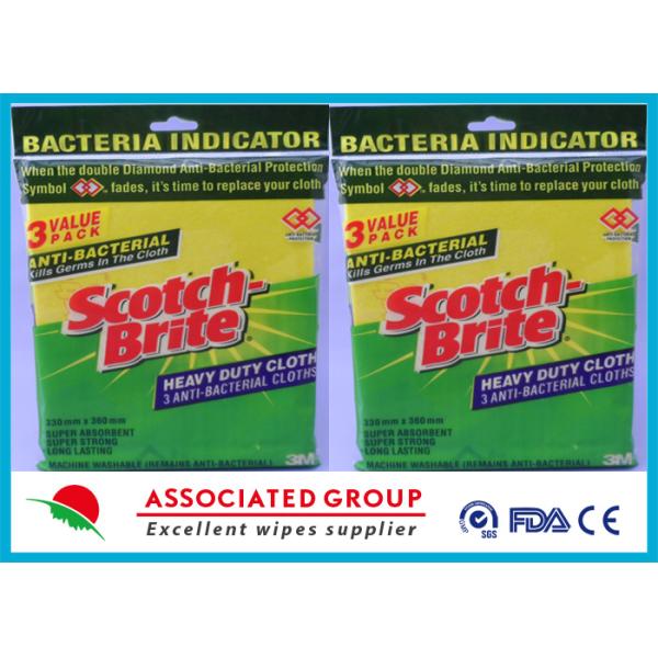 Heavy Duty Non Woven Roll Wipes Anti Bacterial Cloth Super Strong