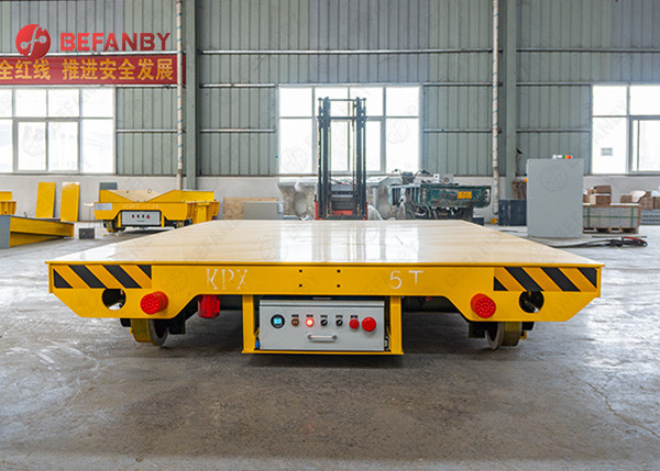 50 Tons Warehouse Used Rail Transfer Cart 0 - 20m/min