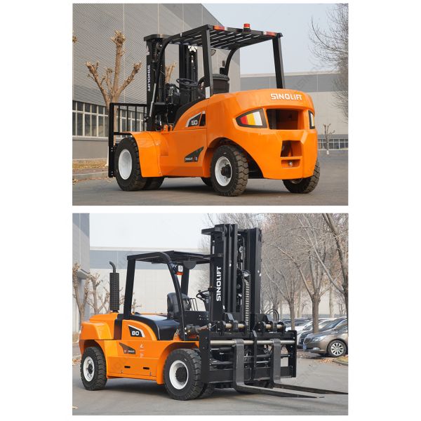 L SERIES PRO 5.0-12T Diesel Powered Counter Balanced Forklift with OEM Manufacturer Service