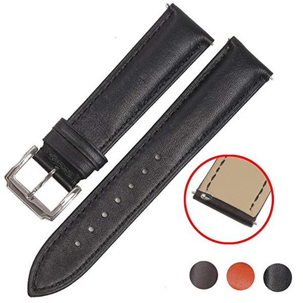 Retro Brown Satin Leather Strap · Customizable Size | OEM/ODM - SHX
