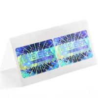Étiquette adhésive colorée au laser PET pour la sécurité et les soins personnels