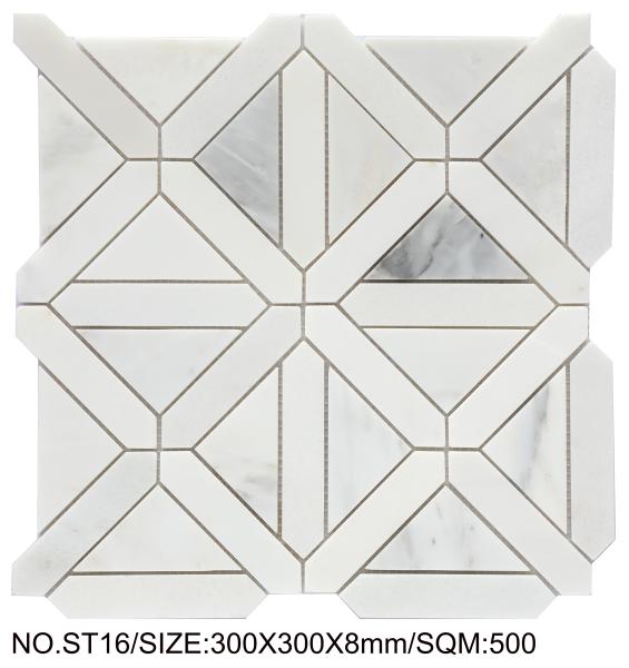 Stunning 300x300mm Natural Stone Mosaic For Dining Room and Swimming Pool