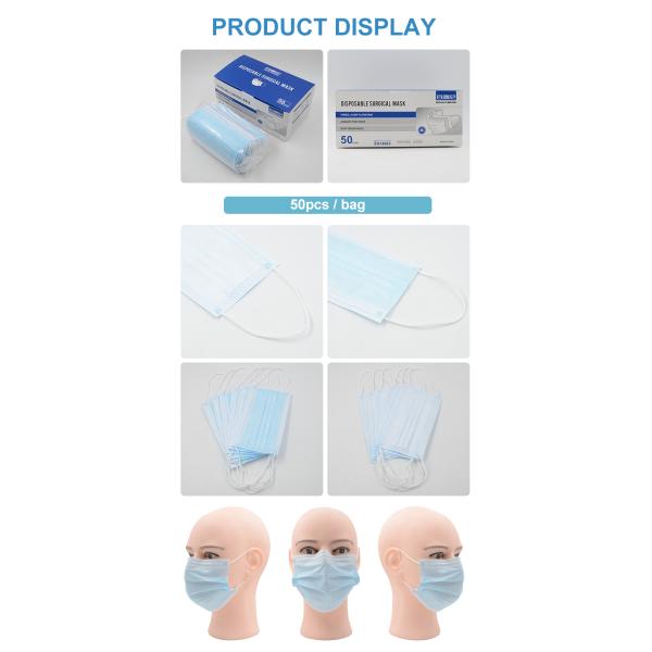 N95 Melt Blown Filter 25gsm Disposable Surgical Mask