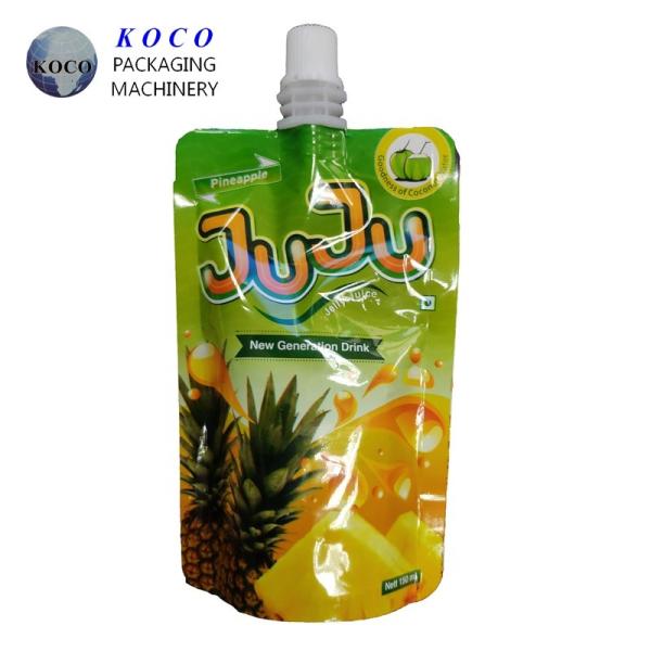 Fruit Juice Liquid Filling Machine For Bagged Juice / Milk / Water / Yogurt Capping and Filling